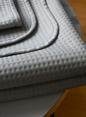 400gsm凉毯夏季可水洗学生宿舍床单人双人空调席子床垫家用软垫