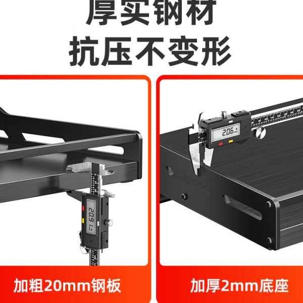 不锈钢厨房微波炉置物架挂墙上烤箱架子支架免打孔壁挂式收纳挂架