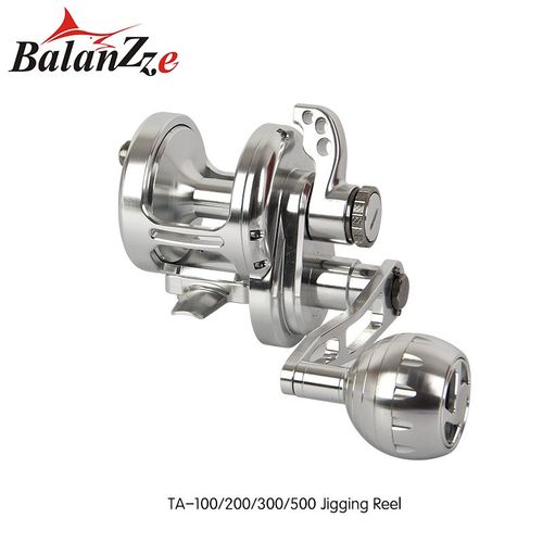 跨境货源2024全金属鱼轮慢摇铁板轮拖钓鼓轮抛投海钓渔轮专钓大物