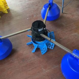 直流低噪永磁变频叶轮氧机家用河道净化制氧泵鱼虾蟹塘养殖设备