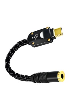 解码线耳放ES9281AC PRO解转接器HIFI数字音频YPE-C转3.5小尾巴