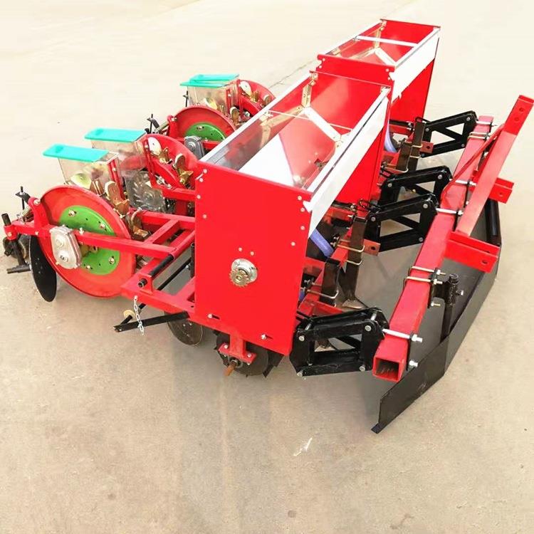 玉米谷物覆膜播种机菜籽谷子玉米大豆花生铺膜精播机膜上打孔鸭嘴