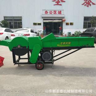 玉米秸秆揉丝机工作视频青储秸秆饲料揉丝机牛场养殖青储粉碎机