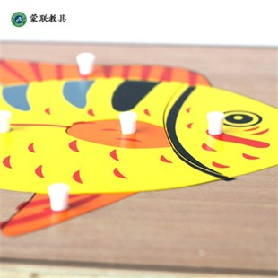 手教板拼图婴幼儿托植物动物嵌板早教木制玩具蒙氏幼Y儿园早抓童
