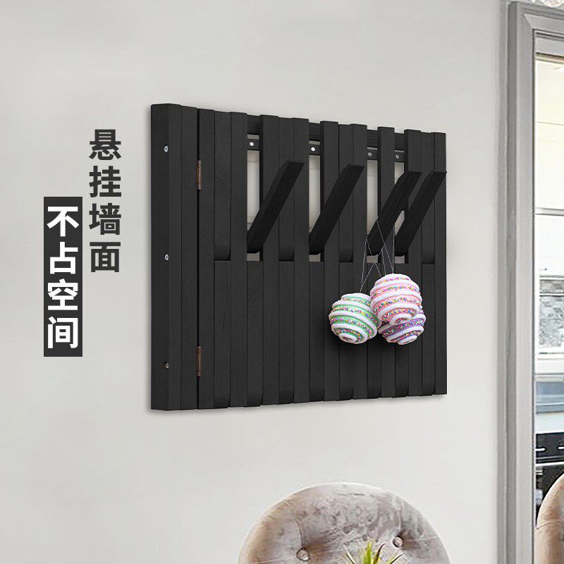 定制墙上玄关g白色钢琴键电表箱壁挂入户门挂衣架带镜子黑胡桃实