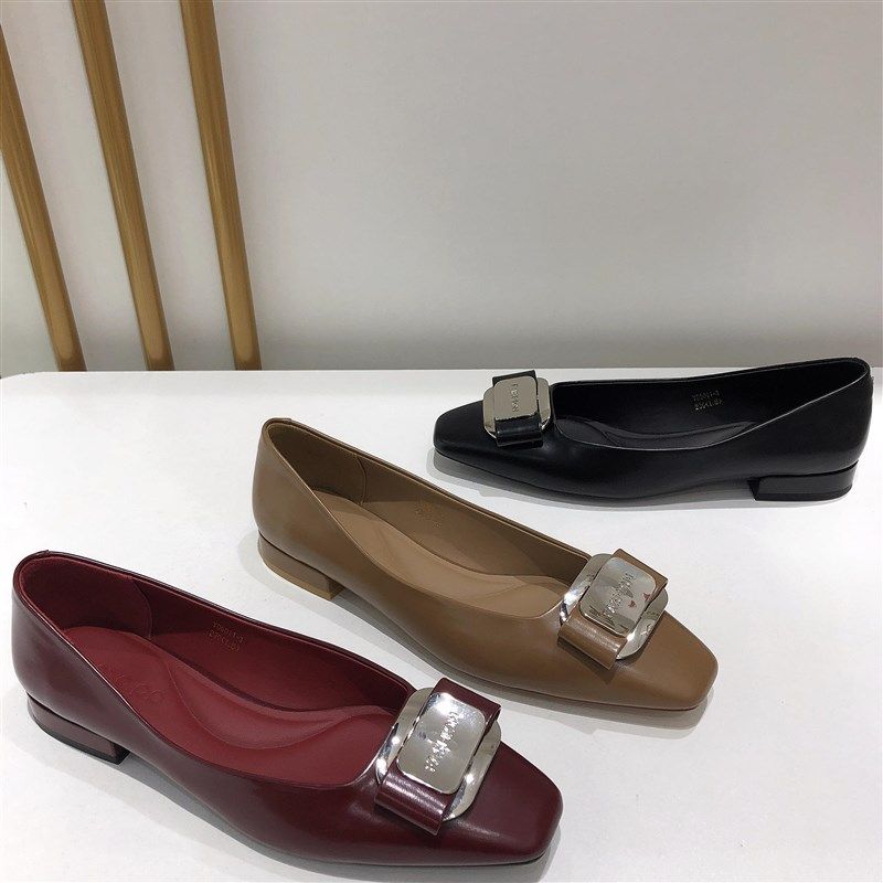 单鞋女平底新款春秋女鞋女士豆豆鞋软皮软底防滑妈Q妈鞋子9011-3,女鞋,浅口单鞋,淘宝优惠券,粉丝福利购,淘宝优惠卷