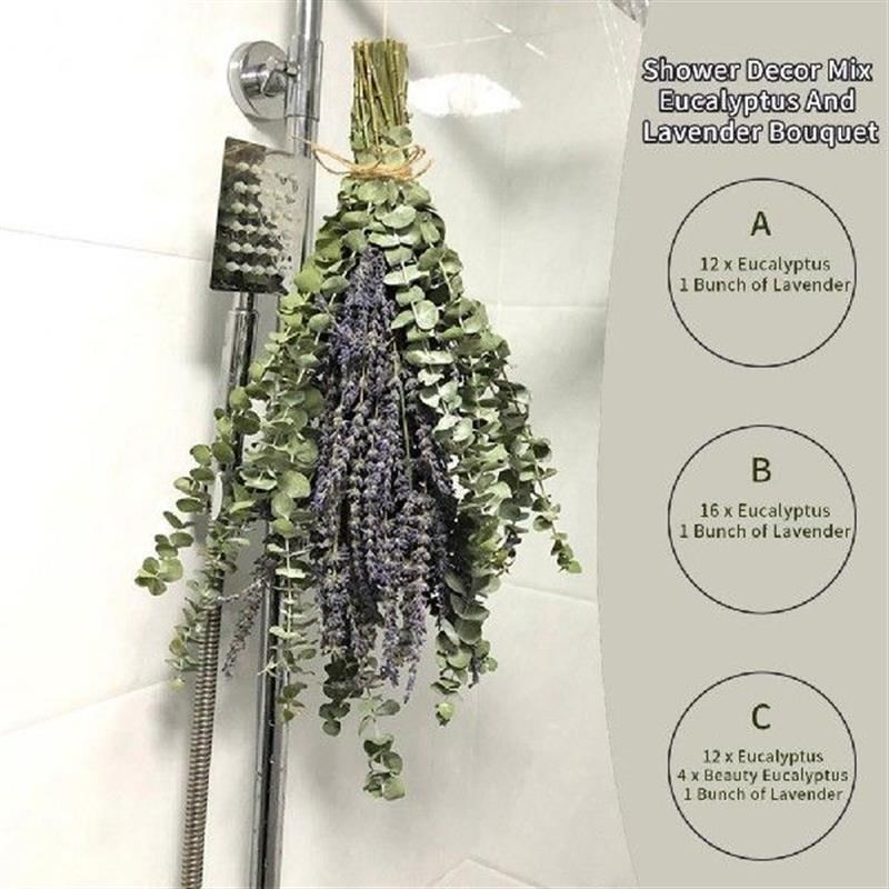 Eucalyptus Leaves No Waterying with Pleasant Smell Shower