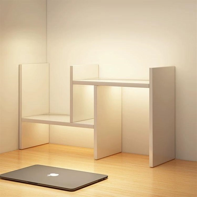 Simple desk booksohelf office desktop storage sorting rack