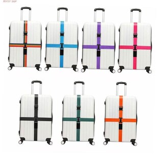 suitcase crosss belt Trunk Travel strap bifnding Luggage