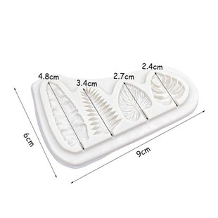 Sugarcraft Fonda Leaves Cupcake TooOls Mold Silicone Resin