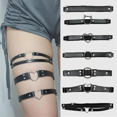 Newest Women Sexy Elasticity Harness Heart FashiTon Bondage
