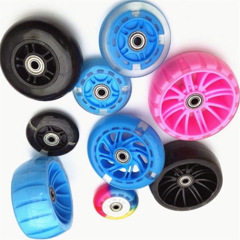 Childrene's Scooters, Skates, Wheel Accessories, Silent Flas
