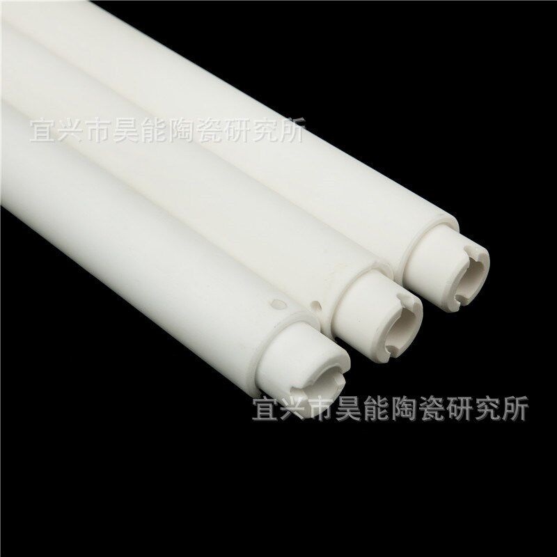 95氧化铝电阻陶瓷管 绝缘线绕陶瓷管