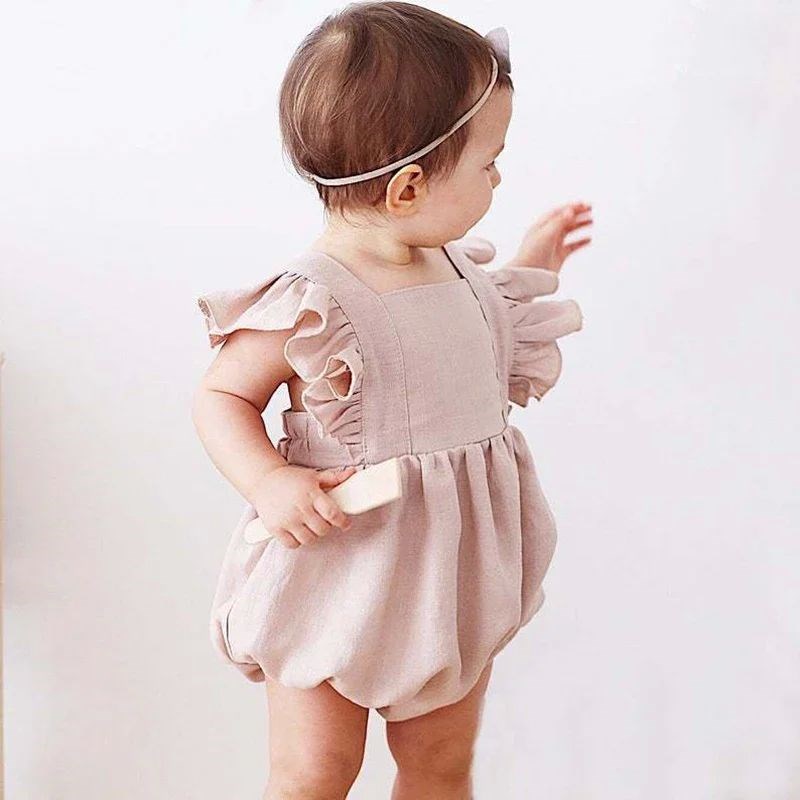 2025 Sumemer Newborn Jumpsuits Baby Girls Outfits Romper
