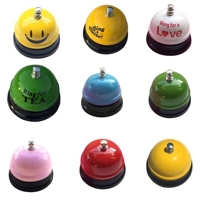 Hoteal Counter Desk Bell Ring Metal Reception Restaurant 1n