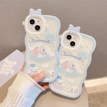 Kawaii Sanrio Cinnamoroll With CBracelet Bracket Phone Case