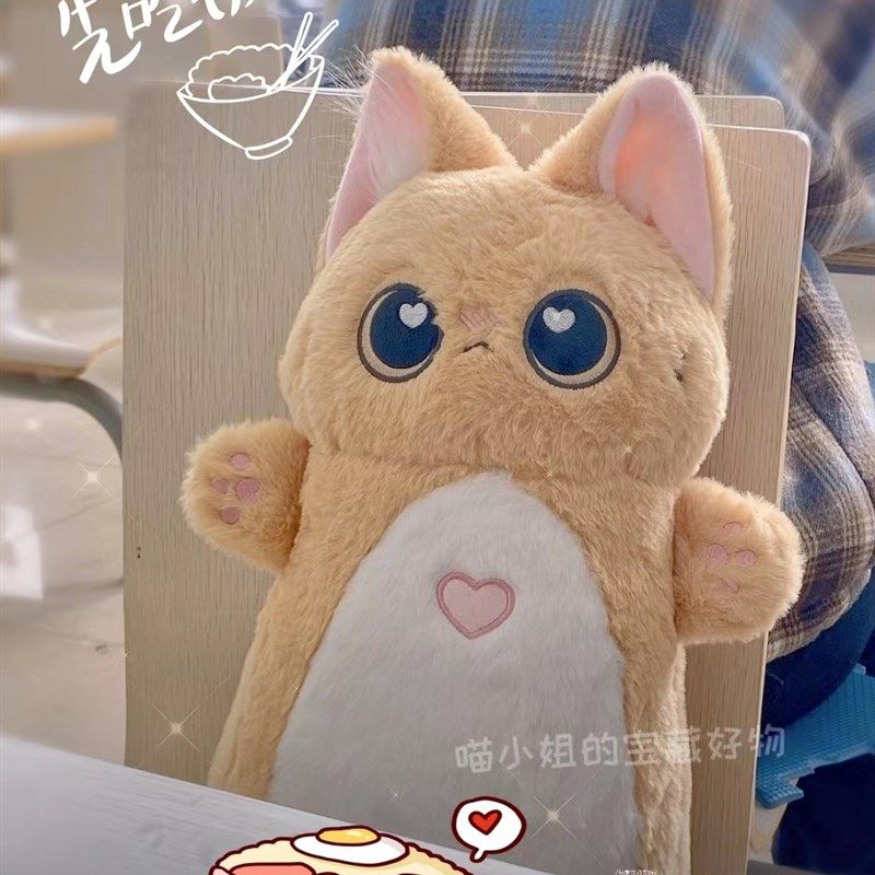 猫咪毛绒玩具公仔可爱抱枕长条枕头抱着睡觉的布娃娃玩偶女生床上,玩具/童车/益智/积木/模型,毛绒/玩偶/公仔/布艺类玩具,淘宝优惠券,粉丝福利购,淘宝优惠卷