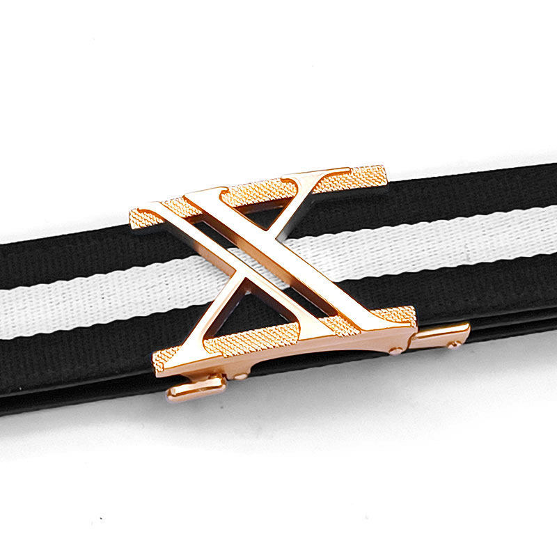 新款男士韩版百搭帆布高级感皮带男潮流自动扣休闲时尚青年裤腰带,服饰配件/皮带/帽子/围巾,腰带/皮带/腰链,淘宝优惠券,粉丝福利购,淘宝优惠卷