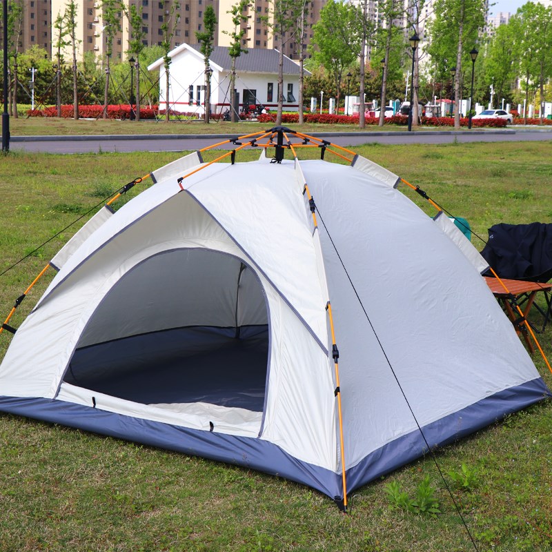帐篷户外折叠便携式公园露营装备野营过夜风防全自动沙滩室内帐