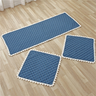 冬季 通用布艺小车轿车座垫后排车垫 汽车坐垫单片三件套无靠背四季