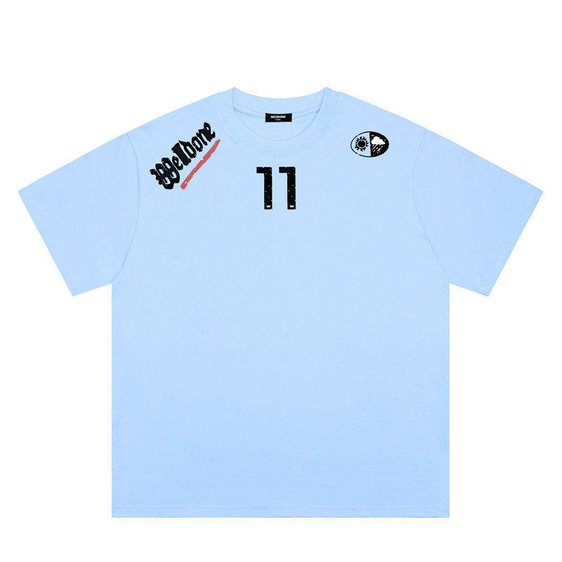 2026圆领短袖T恤男女潮牌宽松休闲上衣夏季新款