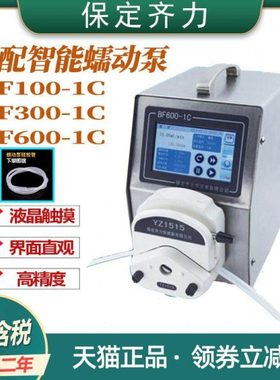 保定齐力蠕动泵BF100/BF300/BF600-1C分配智能计量分配传输恒流泵