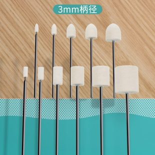 65mm羊毛球纤维毡模具磨具金属玉石打磨镜面抛光 加长杆羊毛磨头3