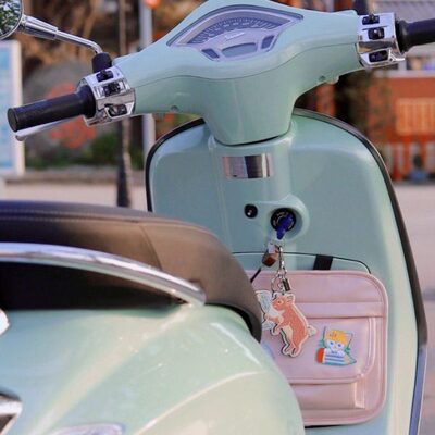 比亚乔VESPA挂包水杯手机收纳包GTS300 GTV 6日春天冲刺150车前包