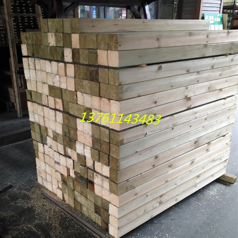 樟子松防腐木木柱大木方设备垫木枕木葡萄架立柱松木.方各种尺寸