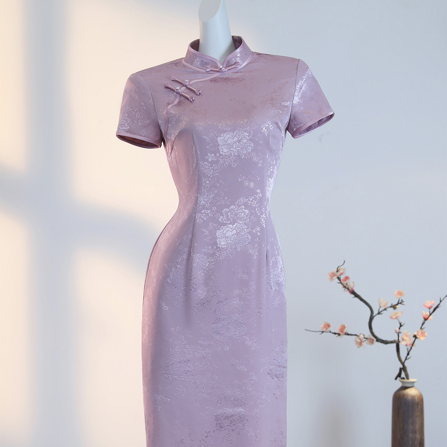 喜婆婆婚宴旗袍2025年夏季新款