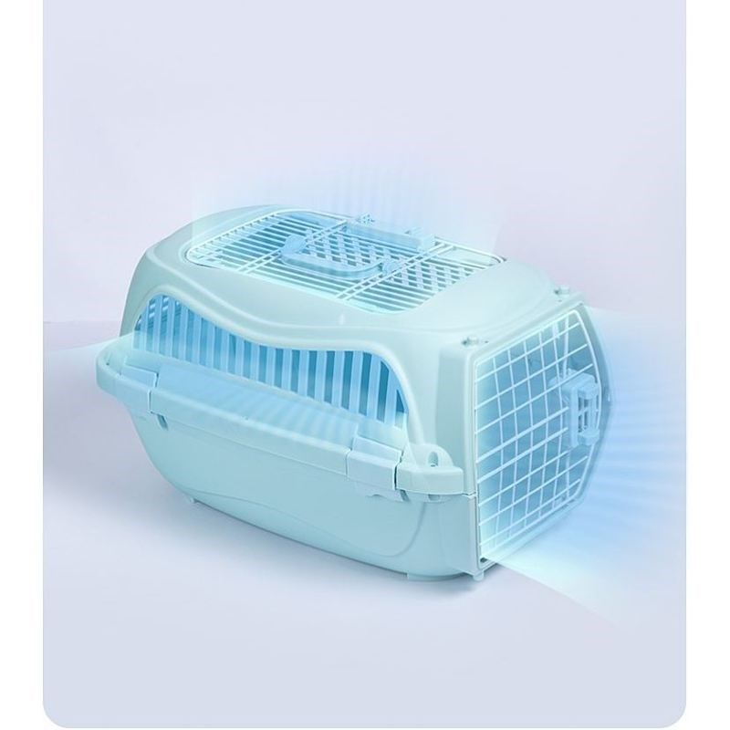 Dog Pet Kennel Airlinet Flight Crate Cage Travel IATA Carrie