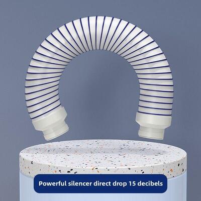 新鲜空气消声器风道Tpv软管中段消声器消声器通用风道风扇消声器