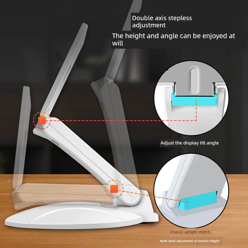 通用工业机点歌机触摸屏电脑显示器桌面支架斜放可调倾斜角度底座