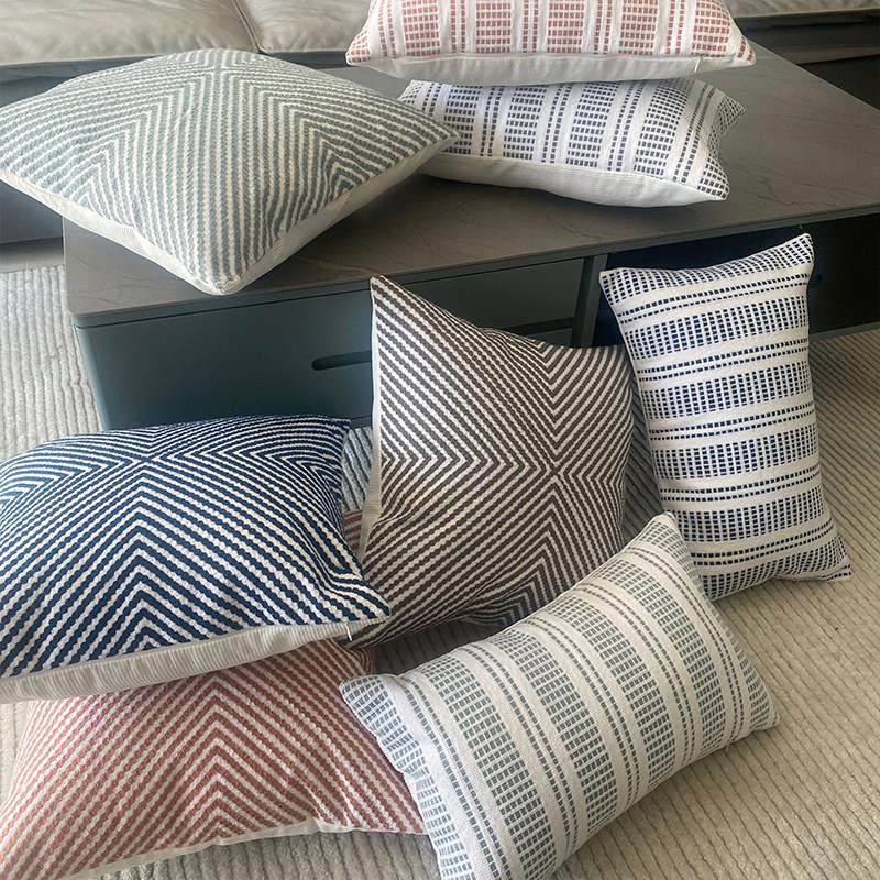 外贸出口高端绣花靠垫办公室设计师款高克重灯芯绒刺绣沙发抱枕,居家布艺,靠垫/抱枕,淘宝优惠券,粉丝福利购,淘宝优惠卷