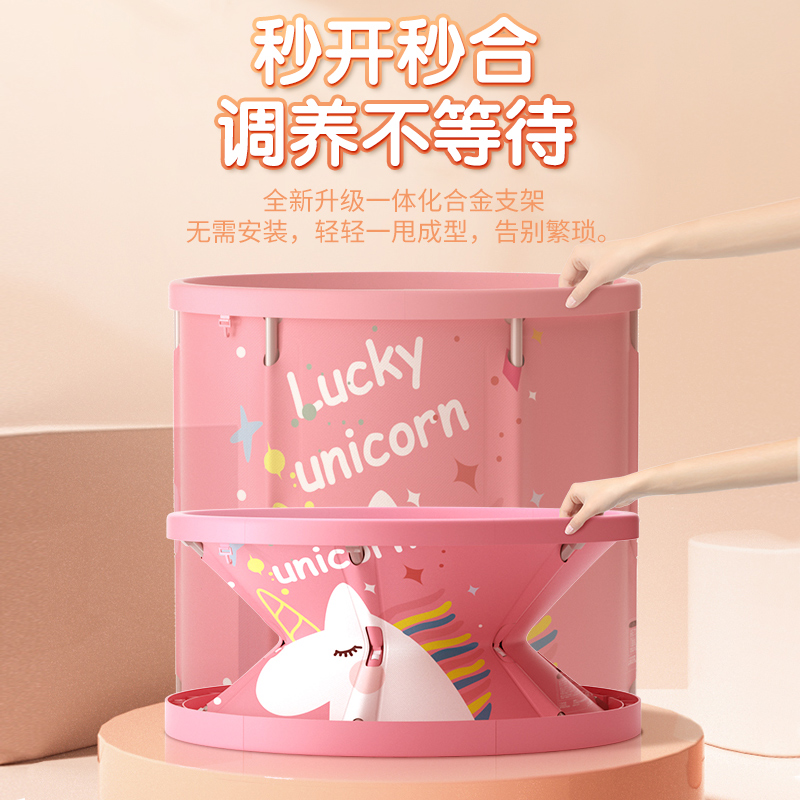 大人泡澡桶折叠浴缸神器婴儿坐浴盆儿童沐浴桶家用全身成人洗澡桶