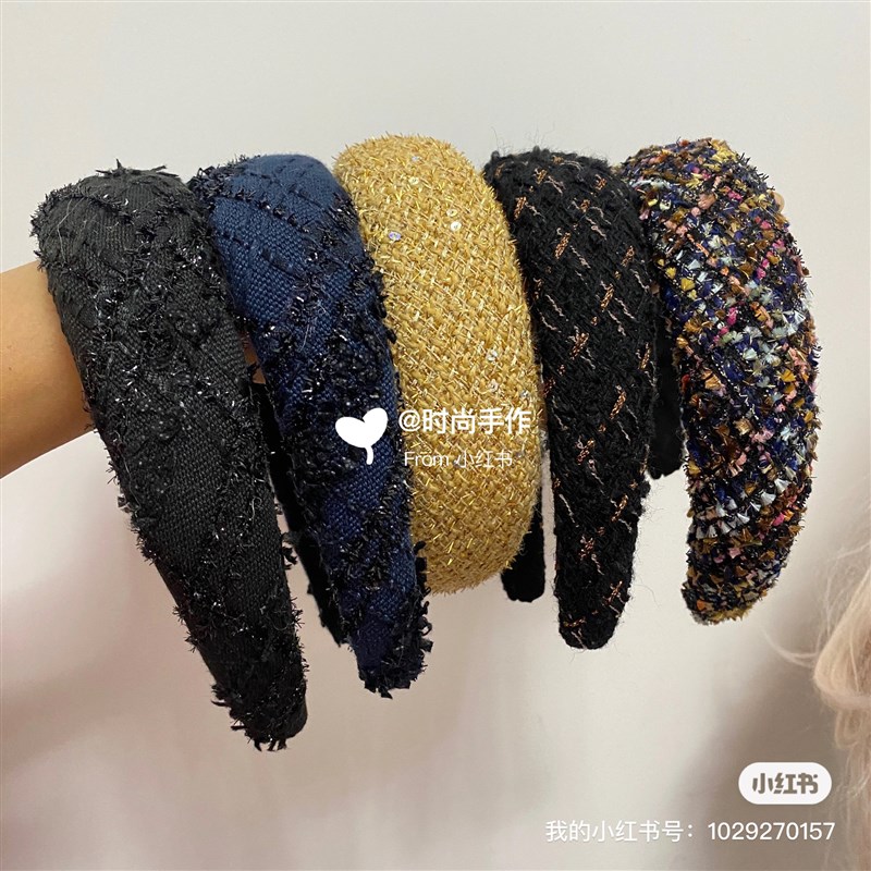 linton发箍(款式多 下单后剪布制作 不参加7天无理由)