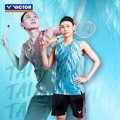 VICTOR/威克多羽毛球服大赛系列羽毛球服戴资颖专属配色 T-45000
