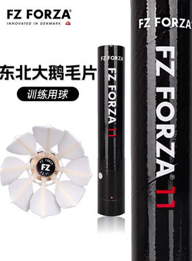胜利FORZA羽毛球稳定耐打学生娱乐训练FZ11官方正品12只装FZ系列