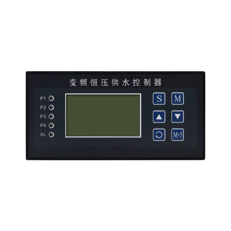 恒压供水控制器半中文液晶智能控制器水泵变频控制器半中文一拖四