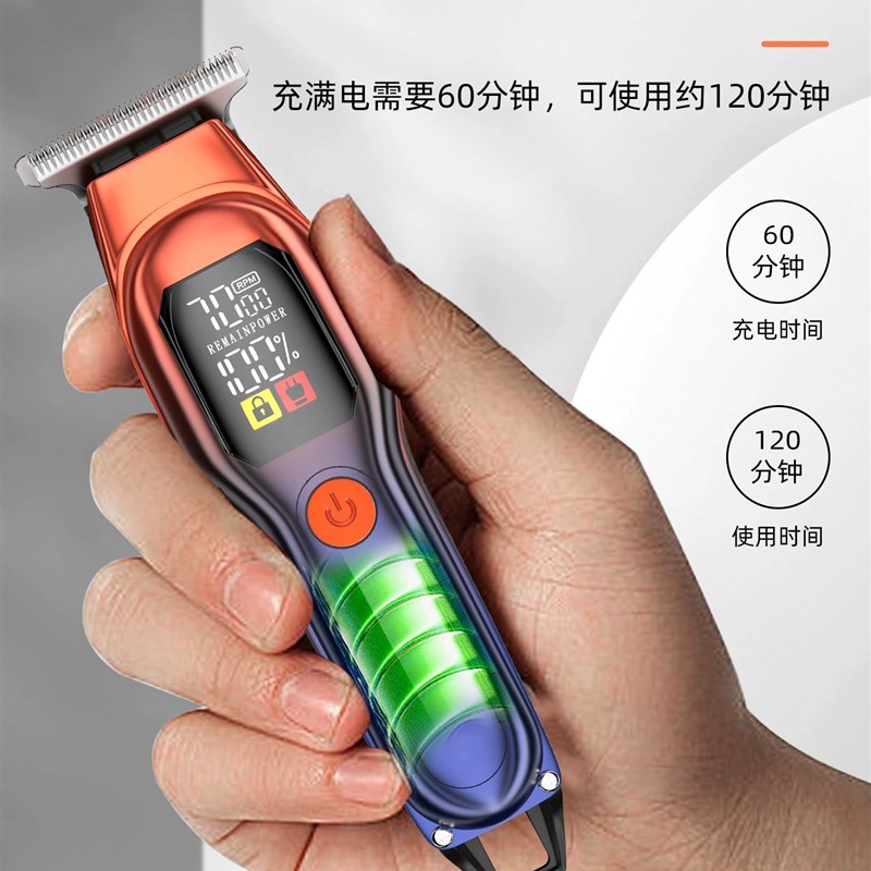 推光头神器油头理发器精钢0刀头电推剪发廊通用剃头刀电动推子