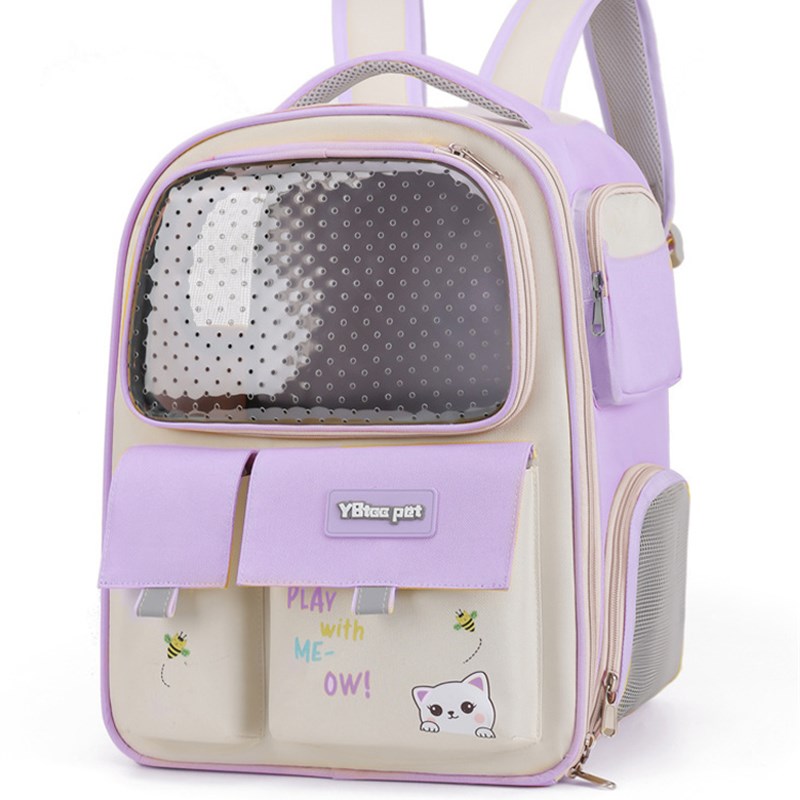 猫包超大宠物背包自背透气便携外出绝育防应激前背双肩幼猫可折叠