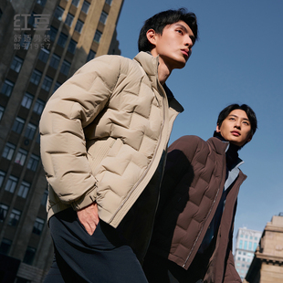 【商场同款】红豆高级轻羽绒0压羽绒服保暖冬季外套男HP8Y105SCD1
