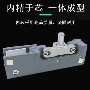 1519mm钢化玻璃门夹不锈钢上下门夹小夹皇冠地弹簧通用一字门夹