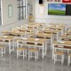 课桌椅圆角培训班学校辅导班补习班学习桌书桌椅中小学生培训桌