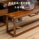 乌金木实木长条凳长板凳家用餐桌凳子茶凳卧室床尾凳门口换鞋 凳