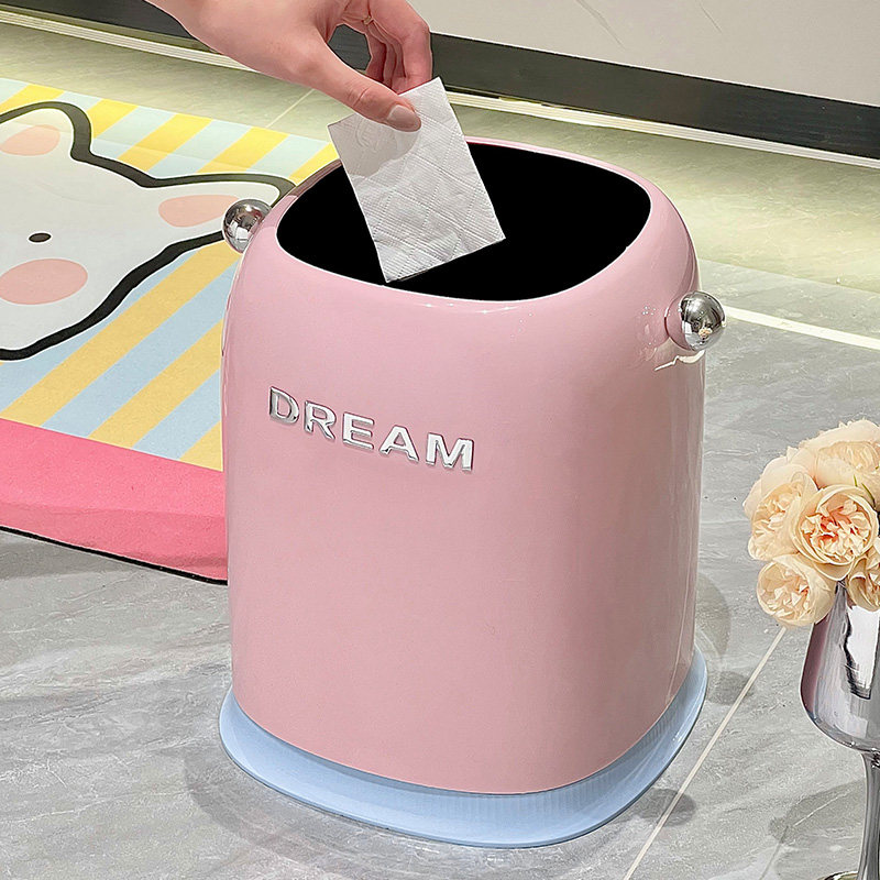 垃圾桶高颜值家用客厅轻奢2025新款卧室厨房厕所卫生间大容量纸篓,家庭/个人清洁工具,垃圾桶,淘宝优惠券,粉丝福利购,淘宝优惠卷