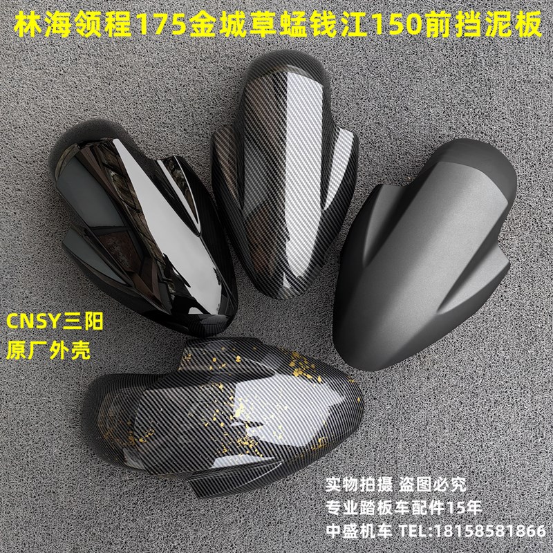 适用林海领程175LMAX150B金城草蜢200钱江150FORCE155前挡泥板盖