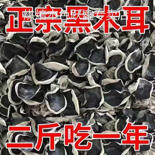 东北正宗野生特产包邮黑木耳耳肉农家土产特级小碗无根干 干货
