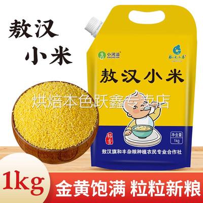 小河沿敖汉小米2023秋季新米内蒙古赤峰敖汉旗黄小米5斤金苗K1