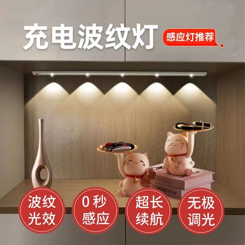 代夫人猫眼感应磁吸橱柜小夜灯